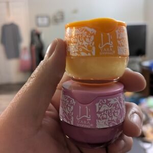 Yara SiyiPing Pink and Orange Lip Balm Set